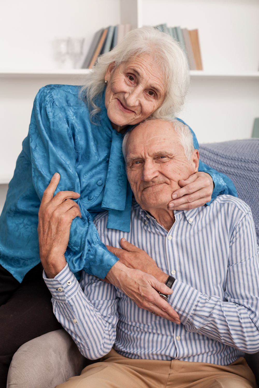 Elderly couple