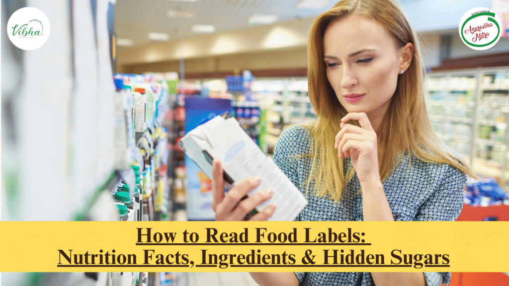 How to read food labels correctly